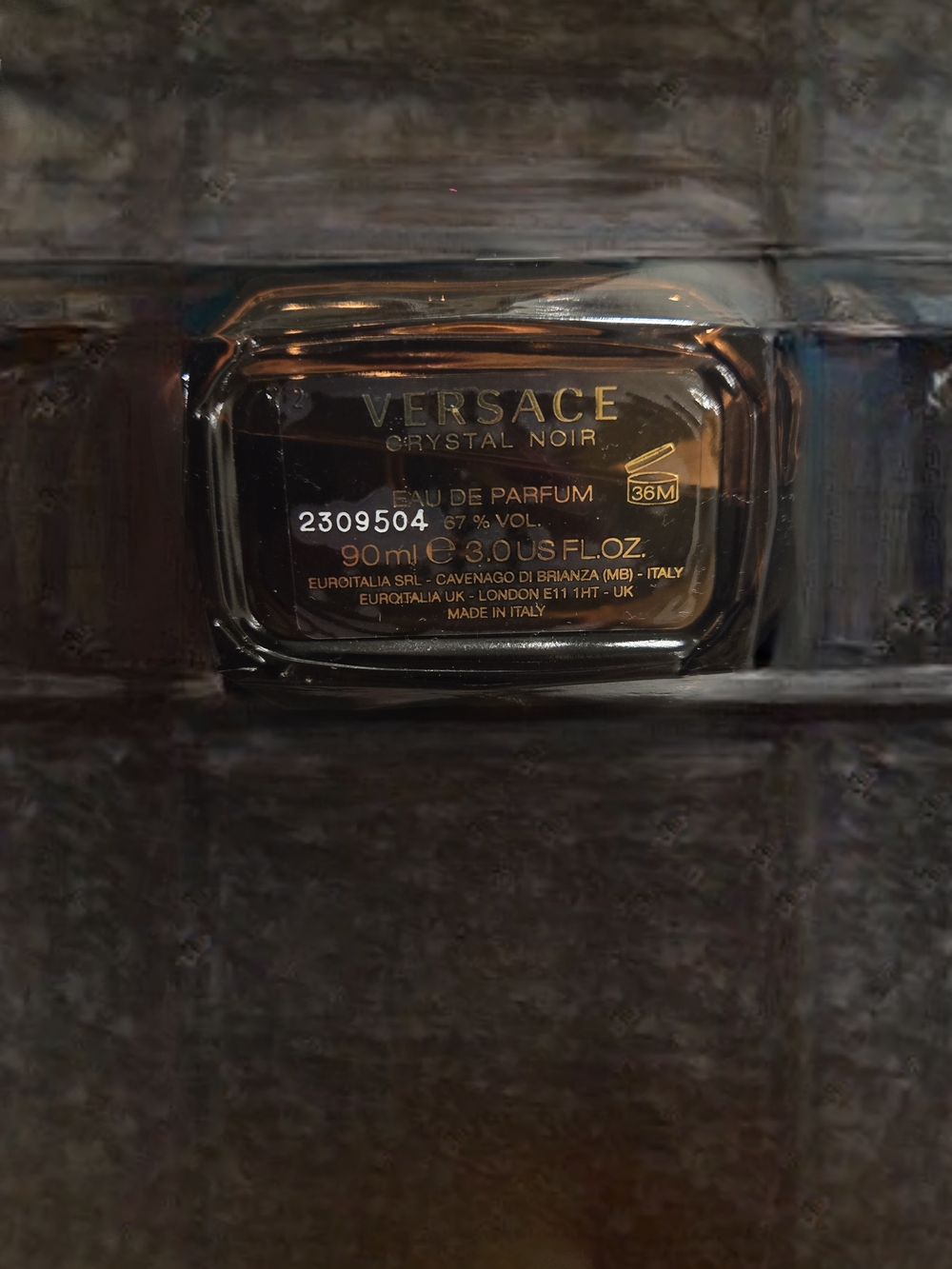 Versace Crystal Noir Eau de Parfum - You Will  Feel Sexy & Ready For Anything! - Picture 3 of 4